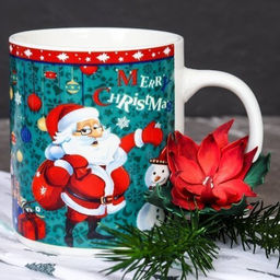Кружка новогодняя 380 мл / 1188-3-380 /уп 12/72/ - ГалеонТрейд фото 5