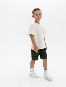 CHILLEASY 240008С-36 Шорты для мальчика, Хаки