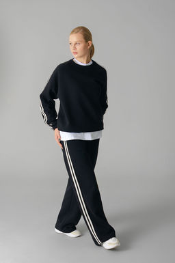 Арт. 2918 Костюм женский с начесом 46-54 (5 шт) Цвет:черный