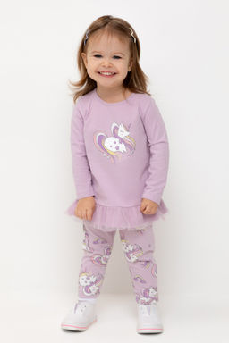 КР 4321/ледяная орхидея,единороги к537 брюки