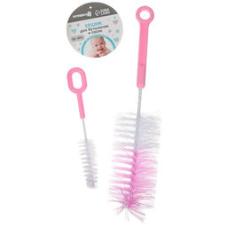 Ершики для мытья бутылочек и сосок Крошка Я, МИКС