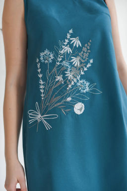 Сарафан женский Льняное лето - Оптима фото 5