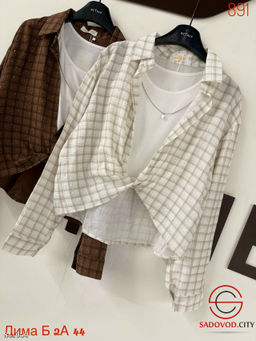 Рубашка женская с майкой