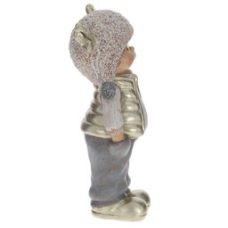 Фигурка декоративная "Мальчик/Девочка", L7,5 W5 H13 см, 2в.