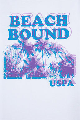 _ocuk Beyaz Bisiklet Yaka Ti__rt Sepette S_rpriz _ndirim - U.s. polo assn фото 3