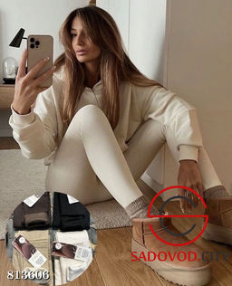 Женские леггинсы бесшовные с мехом - Bruno фото 2