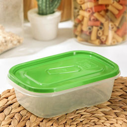 Цена за 2 шт. Набор контейнеров для еды Good & Good, 450 мл, 2 шт., пластик, МИКС