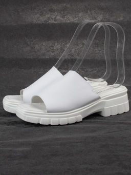08-PEXL131-1 WHITE Босоножки женские (натуральная кожа)
