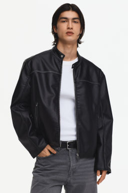 Chaqueta racing en tejido revestido - H&m фото 2