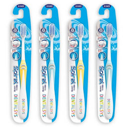 KeraSys Зубная щетка с эффектом зубной нити / Dentalsys Spiral, средняя жесткость 221076  фото 2