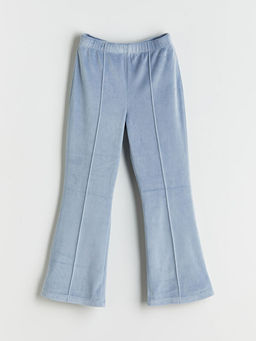 Beli Lastikli Kadife ?spanyol Pa?a K?z ?ocuk Tayt