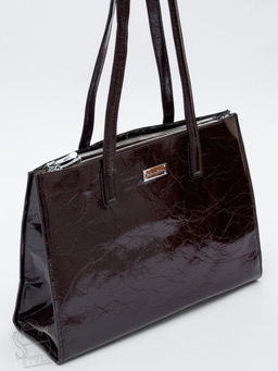 Сумка женская кожаная 9620SP coffee Velina Fabbiano-Safena