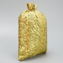 Цена за 5 шт. Мешочек подарочный парча «С Новым годом», 20×30 см ± 1.5 см