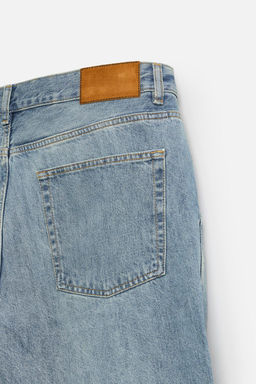 RELAXED STRAIGHT-LEG JEANS - Zara фото 5