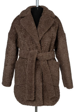 02-3195 Пальто женское утепленное (пояс) - El podio фото 15