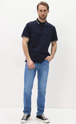 Джинсы F411-0178R l.blue - Fine joyce фото 3