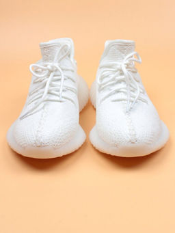 05-B552-3 WHITE Кроссовки женские (текстиль)