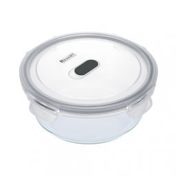 Контейнер стекл. герметич. кругл. 0,6л Linea Desco арт. 93-DE-CA-21-600