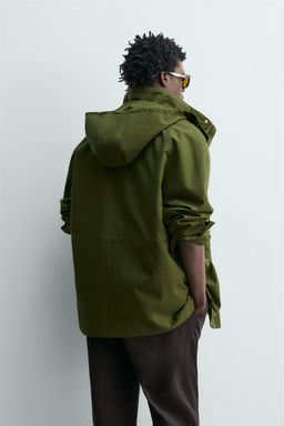 TECHNICAL PARKA WITH DETACHABLE WAISTCOAT - Zara фото 14