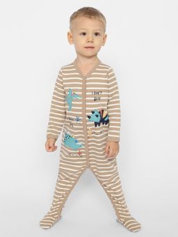 CRB wear/CSNB 90162-31-354 Комбинезон для мальчика,бежевый/Ex.Cherubino  фото 4