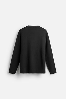 TEXTURED COTTON BLEND SWEATER - Zara фото 8
