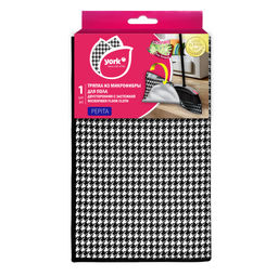 Салфетка из микрофибры для пола Пепита YORK двухст. с застежкой (50*60 см) арт. 026370 - Полимербыт фото 2