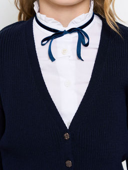 Жакет для девочек 5233-7070 - Vay kids школа фото 6