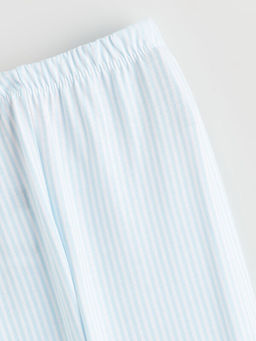 Beli Lastikli K?z ?ocuk Pijama Alt