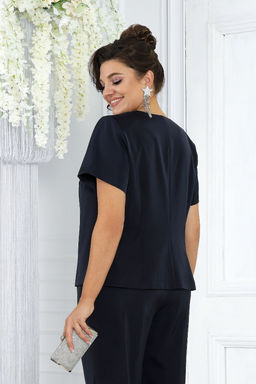 Платье Ninele 7431-Р темно-синий - Mira fashion фото 2314