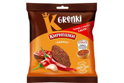 Цена за 5 шт.Кириешки, гренки со вкусом Аджика и соусом Heinz Сальса жгуче-острым, 70 г  фото 2