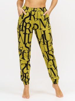 817 Брюки "горчичный"