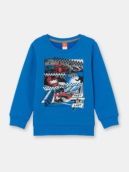 CRB wear/CSKB 63011-42-301 Джемпер модель свитшот для мальчика, синий/Ex.Cherubino