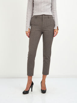 брюки женские бежевые укороченные - Glenfield фото 2