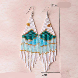 Серьги на крючках арт. 13 4345 (id 285558) - Rada фото 2