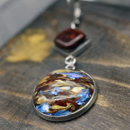 Серьги из муранского стекла FLOWERING TEA LS3430