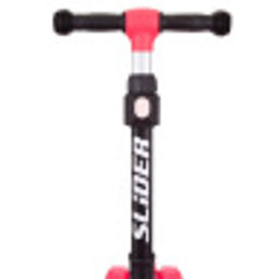 Самокат четырехколесный складной с паром