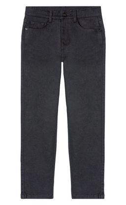 Брюки из твила для мальчика PEPPERTS узкий крой, синие  фото 3