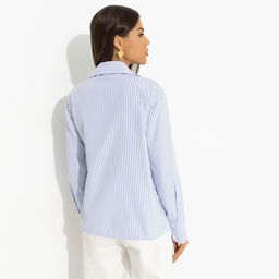 Рубашка с эффектом многослойности, Модная цель (белая) - Charutti фото 11