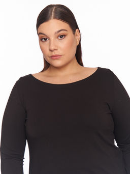 Лонгслив оверсайз BL17002BLK01