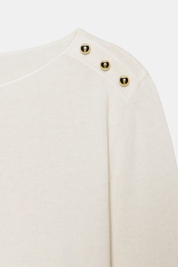 LONG SLEEVE BUTTON TOP - Zara фото 6