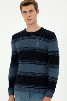 Мужской темно-синий свитер Неожиданная скидка в корзине - U.s. polo assn фото 10