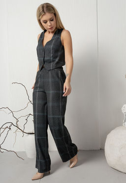 Жилет AMORI 2179 клетка