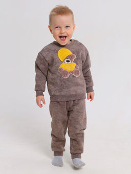 Костюм для мальчика с начесом Футер - Оптима фото 10