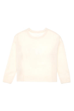 Кремовый свитер для девочки Неожиданная скидка в корзине - U.s. polo assn фото 3