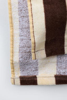 PONCHO TOALLA RAYAS / Marr?n - Zara фото 8