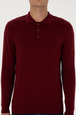 Erkek Bordo Basic Kazak - U.s. polo assn фото 6