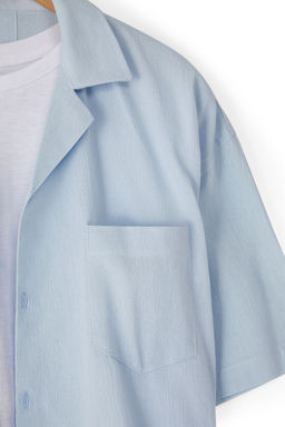 TRENDYOL MAN Yesil Oversize Fit Yazl?k Pamuklu Gomlek TMNSS23GO00080 - Trendyolmilla фото 19