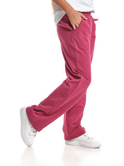 Брюки для девочки 22-6011 брусничный - Mini maxi фото 2