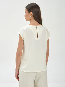 Блузка однотонная - Marchello marchellini фото 5