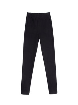 CONTE Фактурные джеггинсы в рубчик с высокой посадкой New Step black - Conte elegant фото 3